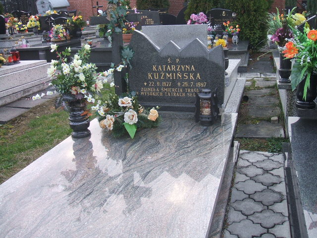 Grób Katarzyna Kuźmińska