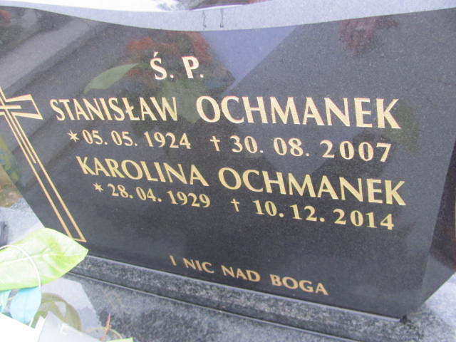 Stanisław Ochmanek 1924 Kęty Gmina - Grobonet - Wyszukiwarka osób pochowanych