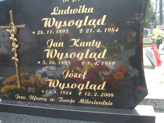 Jan Kanty Wysogląd 1895 Kęty Gmina - Grobonet - Wyszukiwarka osób pochowanych