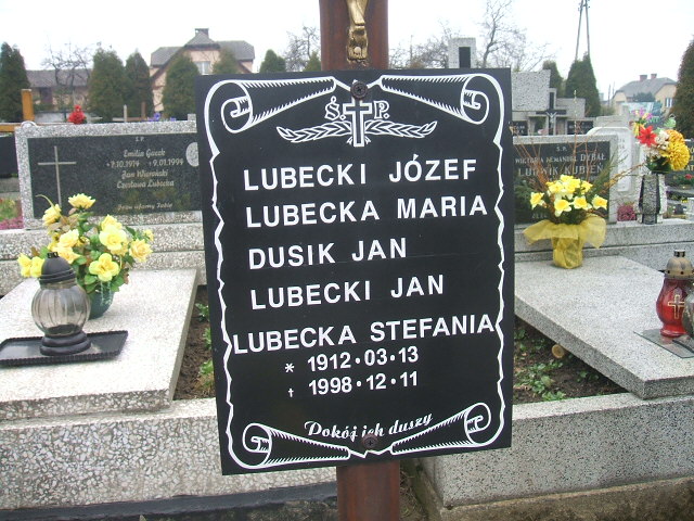 Jan Lubecki Kęty Gmina - Grobonet - Wyszukiwarka osób pochowanych