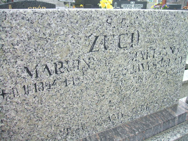 Marianna Zuch 1902 Kęty Gmina - Grobonet - Wyszukiwarka osób pochowanych