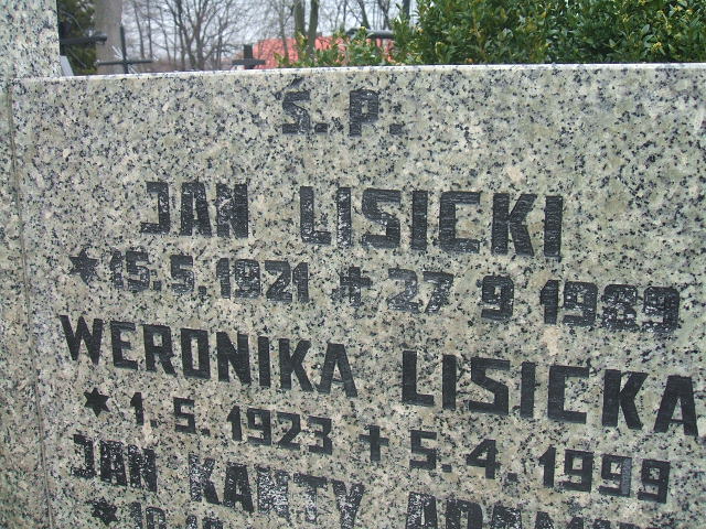 Weronika Lisicka 1923 Kęty Gmina - Grobonet - Wyszukiwarka osób pochowanych