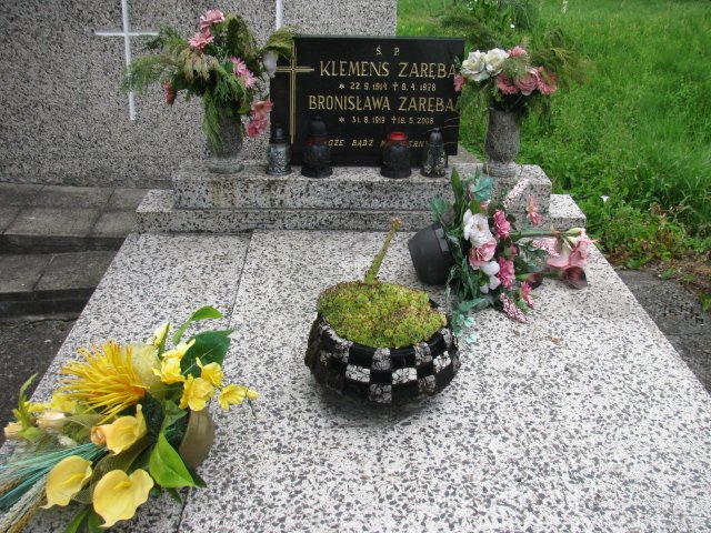 Grób Klemens Zaręba