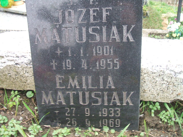 Emilia Matusiak 1933 Kęty Gmina - Grobonet - Wyszukiwarka osób pochowanych