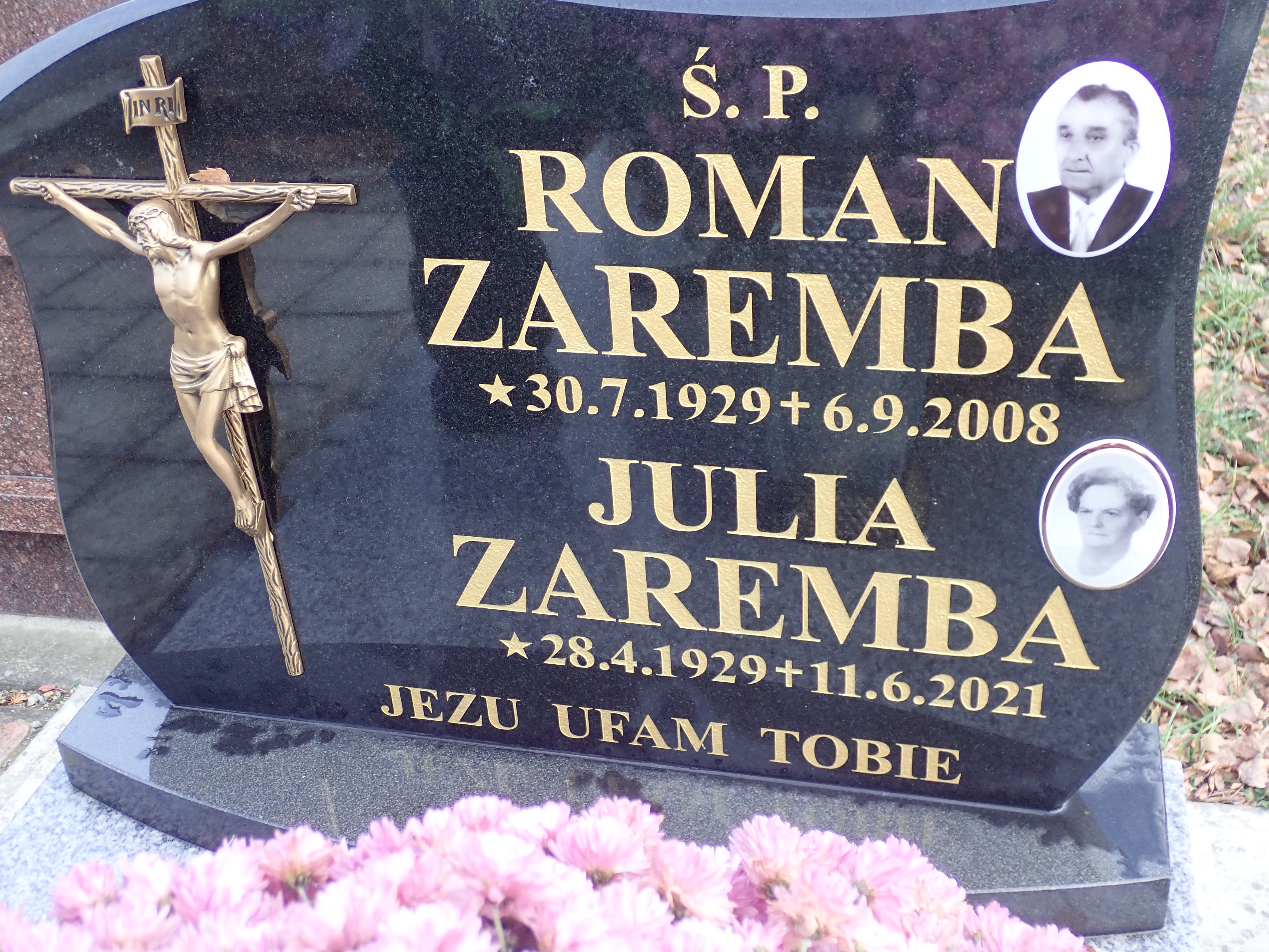 Grób Roman Zaremba