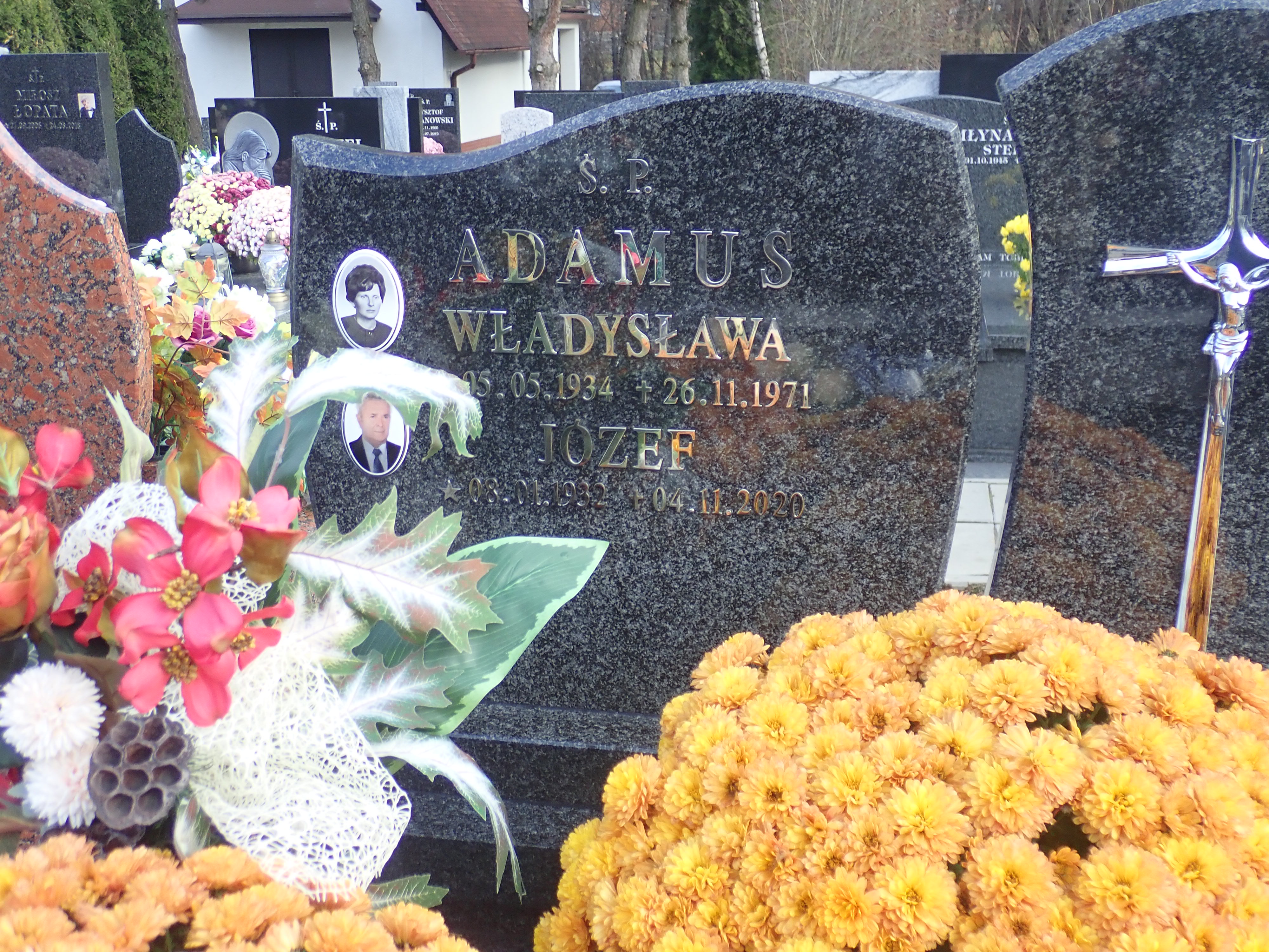 Helena Adamus 1940 Kęty Gmina - Grobonet - Wyszukiwarka osób pochowanych