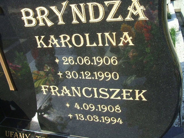 Karol Bryndza 1947 Kęty Gmina - Grobonet - Wyszukiwarka osób pochowanych