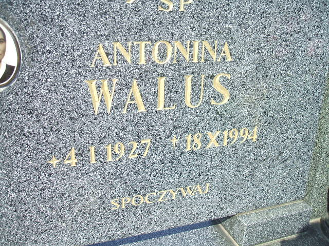 Ewa Walus 1968 Kęty Gmina - Grobonet - Wyszukiwarka osób pochowanych