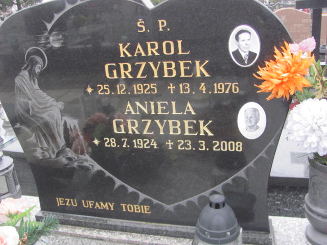 Karol Grzybek 1925 Kęty Gmina - Grobonet - Wyszukiwarka osób pochowanych