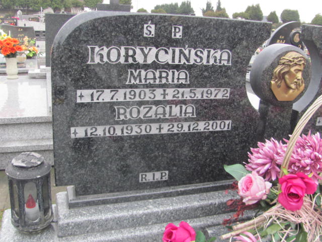 Maria Korycińska 1903 Kęty Gmina - Grobonet - Wyszukiwarka osób pochowanych