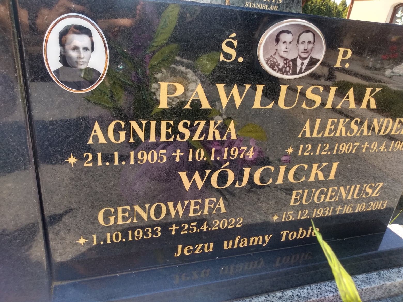 Grób Genowefa Wójcicka