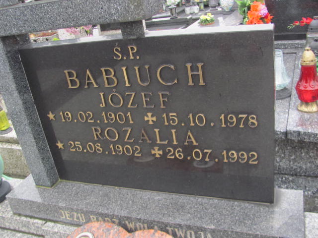 Zofia Babiuch 1936 Kęty Gmina - Grobonet - Wyszukiwarka osób pochowanych