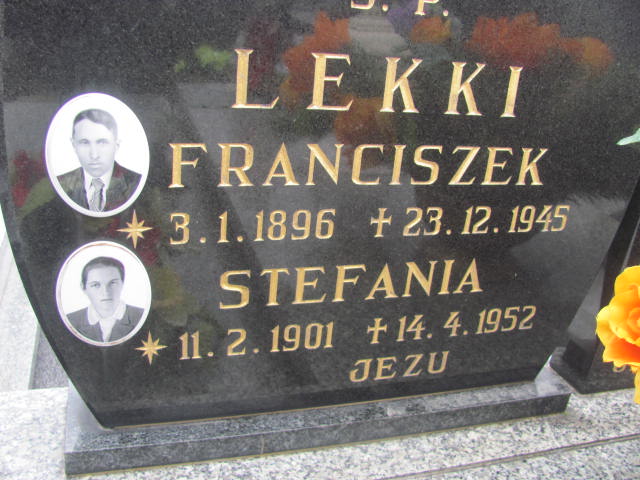 Franciszek Lekki 1896 Kęty Gmina - Grobonet - Wyszukiwarka osób pochowanych