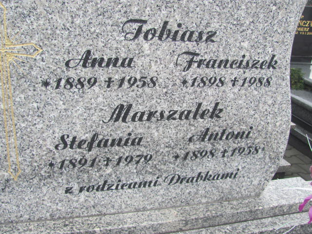 Franciszek Tobiasz 1897 Kęty Gmina - Grobonet - Wyszukiwarka osób pochowanych