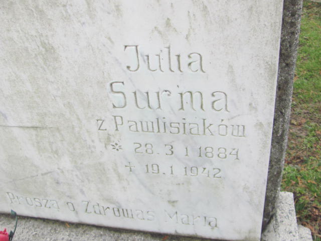 Franciszek Surma Kęty Gmina - Grobonet - Wyszukiwarka osób pochowanych