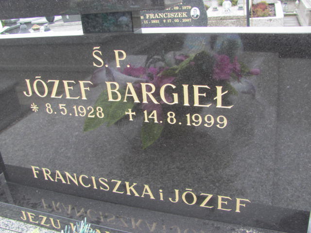 Józef Bargieł 1898 Kęty Gmina - Grobonet - Wyszukiwarka osób pochowanych