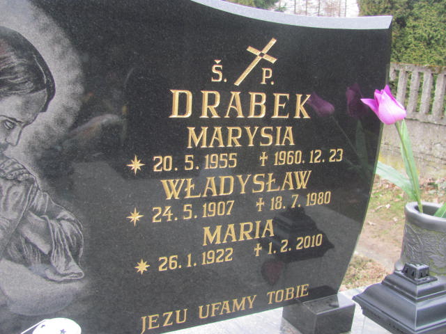 Marianna Drabek 1955 Kęty Gmina - Grobonet - Wyszukiwarka osób pochowanych