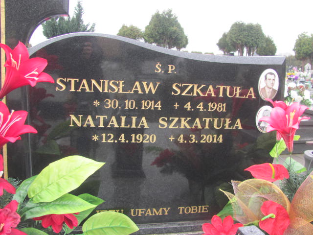 Stanisław Szkatuła 1914 Kęty Gmina - Grobonet - Wyszukiwarka osób pochowanych