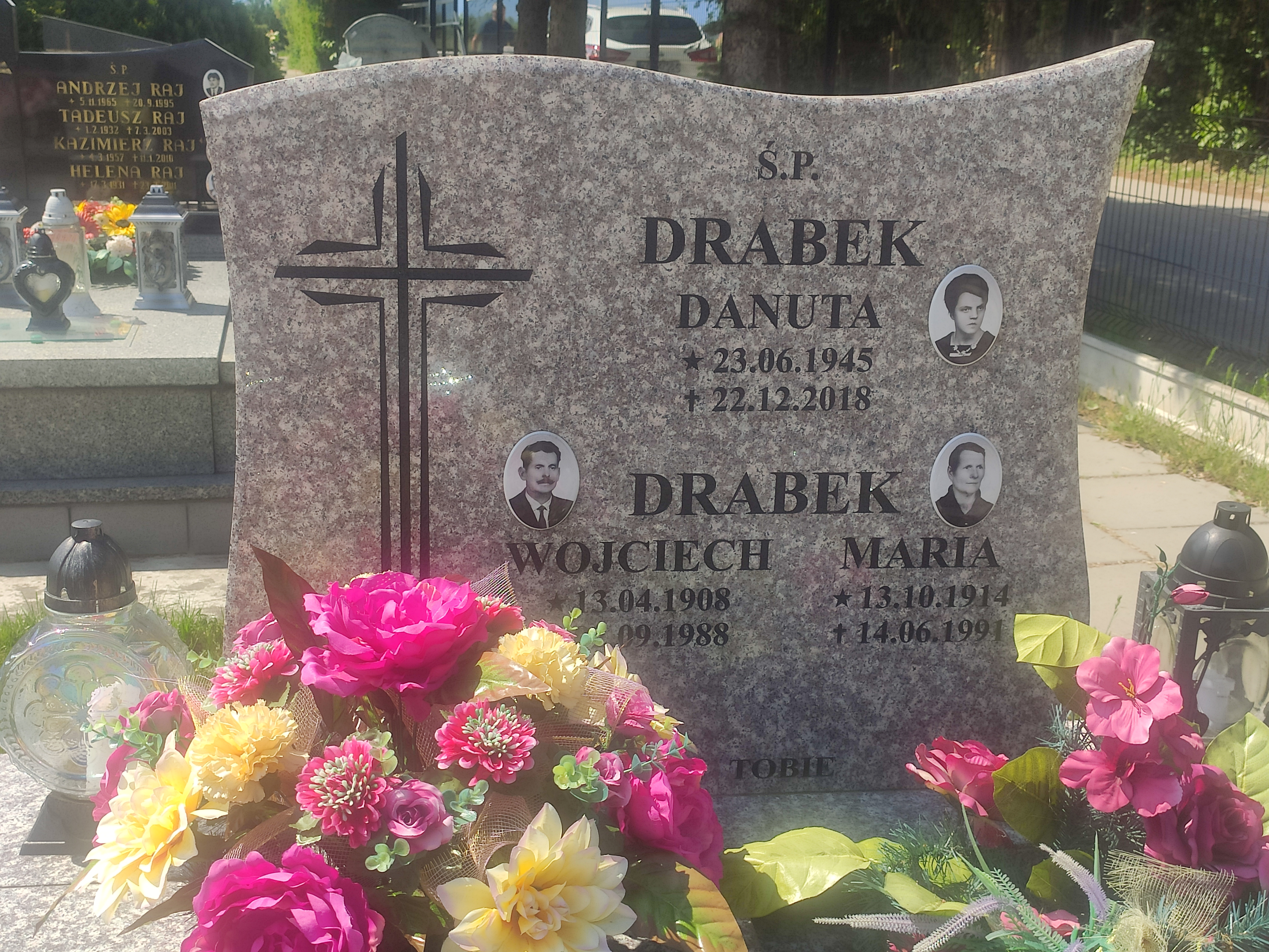 Grób Maria Drabek