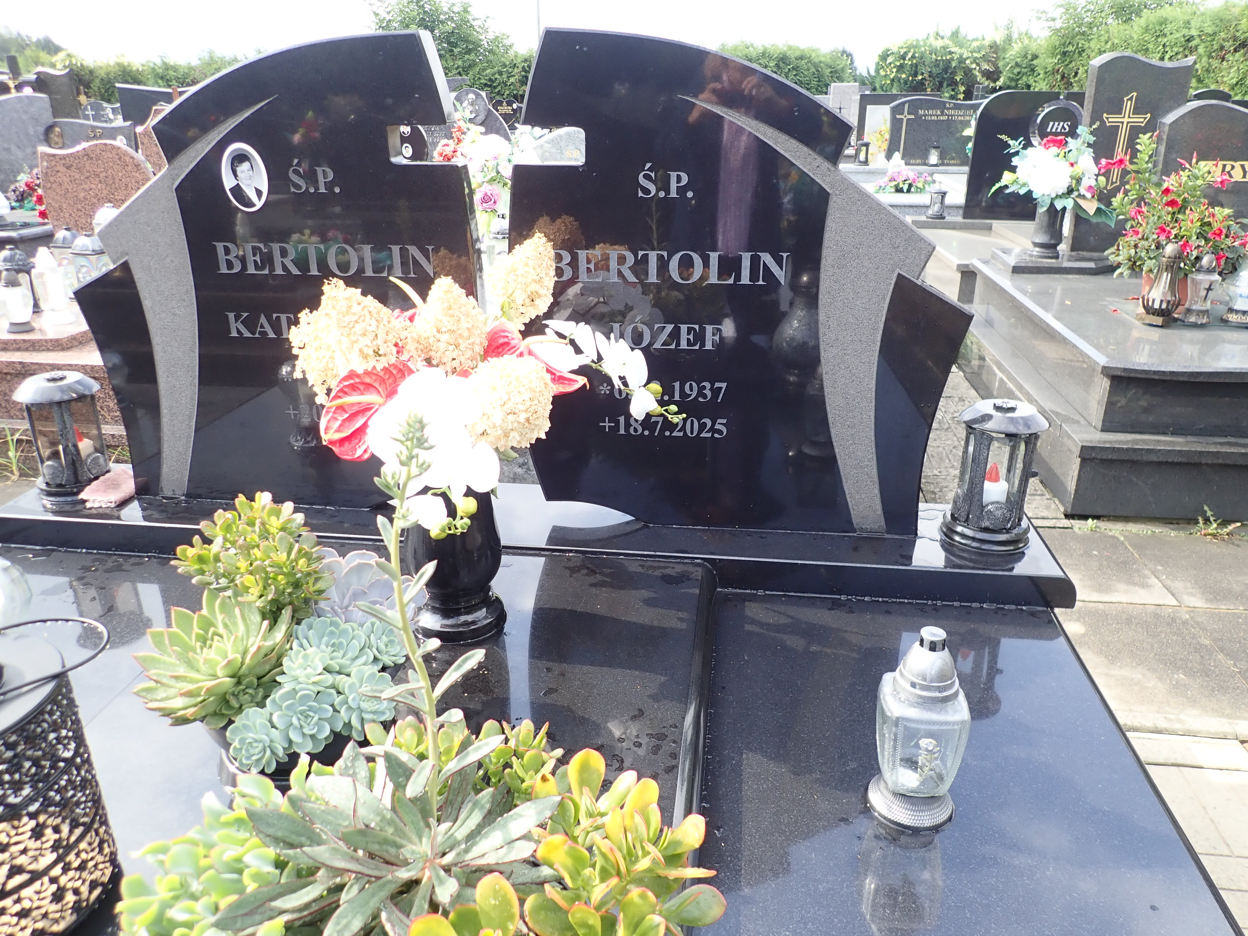 Grób Katarzyna Bertolin