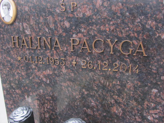 Halina Pacyga 1953 Kęty Gmina - Grobonet - Wyszukiwarka osób pochowanych