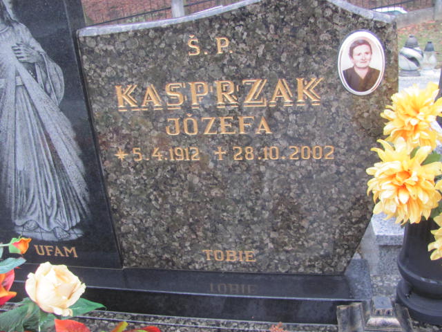 Józefa Kasprzak 1912 Kęty Gmina - Grobonet - Wyszukiwarka osób pochowanych