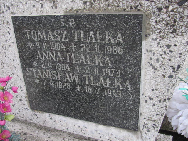 Tomasz Tlałka 1904 Kęty Gmina - Grobonet - Wyszukiwarka osób pochowanych