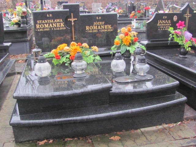 Grób Józef Romanek