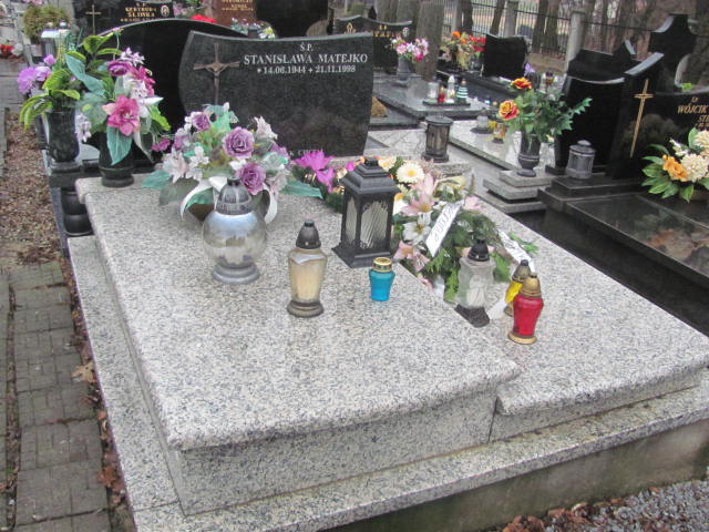 Grób Stanisława Matejko